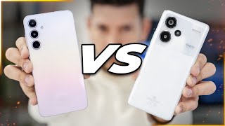 ¡SAMSUNG vs el REY GAMA MEDIA A55 vs Redmi Note 13 Pro+