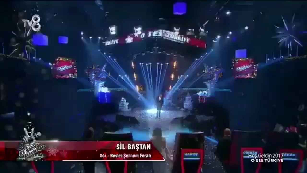 Elnur Huseynov   Sil Bastan O Ses Turkiye Yilbasi 2017