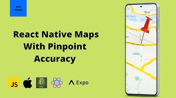 React Native Map View With Pinpoint Accuracy | React Native & Expo Project Tutorial | JS Code