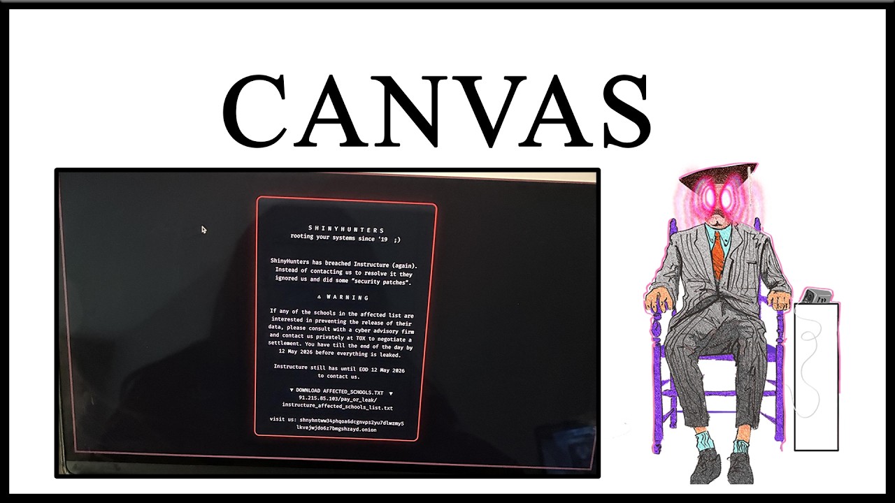 Canvas Hack Is A Disaster