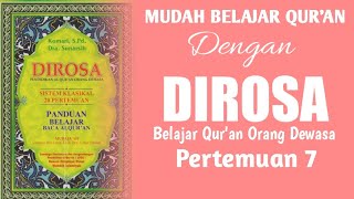 Belajar DIROSA Pertemuan Ke  7 _ #ayongaji