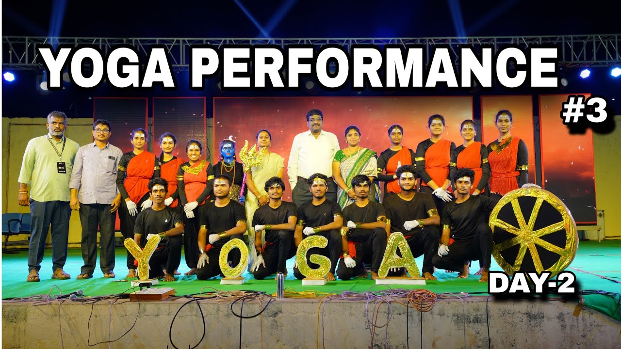 #3 Yoga Performance || ABHIYANTH 2K25 || DAY-02 (28-02-25 ) at RKV Ground 