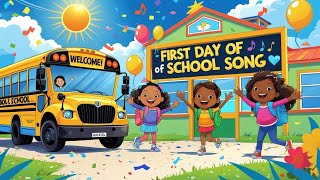 🎒 First Day of School Song for Kids | Sing-Along & Fun Back to School Song 🎵