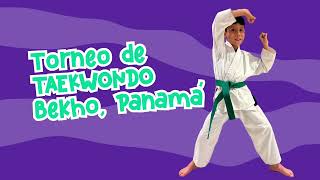 Torneo de Taekwondo Bekho Panamá 2025 🇵🇦