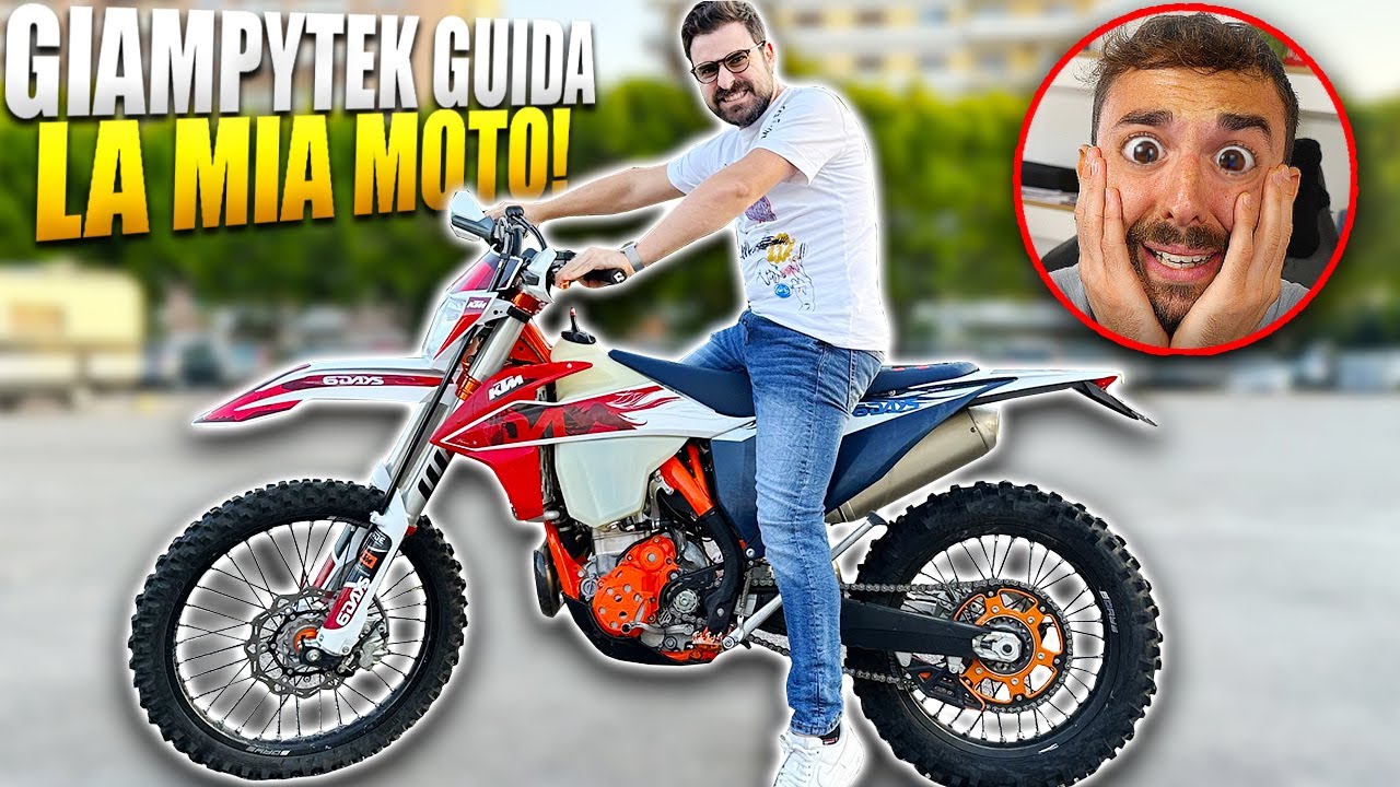 GIAMPYTEK PROVA LA MIA MOTO! *Ho fatto la Cazz*ta*