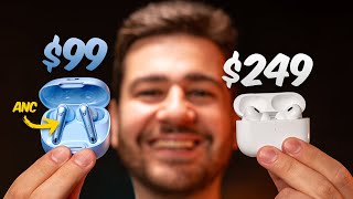 Best ANC earbuds under $100! Soundcore Liberty 4 NC review vs Apple AirPods Pro 2! | VERSUS
