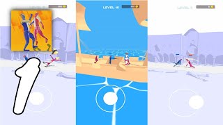 Ragdoll Super Fighter 3D: Epic Battle Gameplay #1 All Levels (Android, IOS) screenshot 1