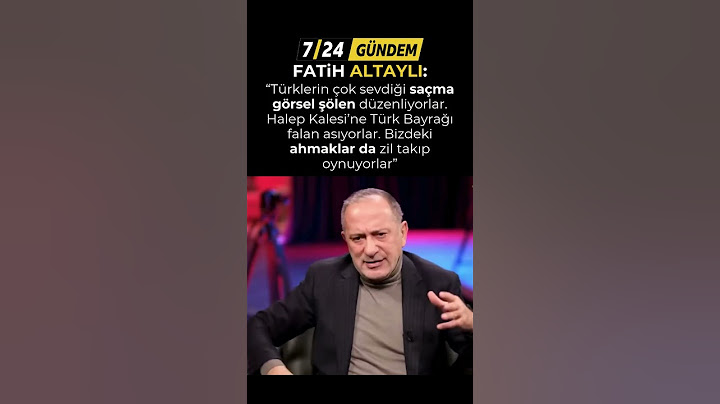 Altaylı'dan Halep Kalesi'ne Türk bayrağı asılmasına tepki