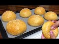 NO-KNEAD BURGER BUNS | Eggless Recipe | Make soft Burger buns the easy way