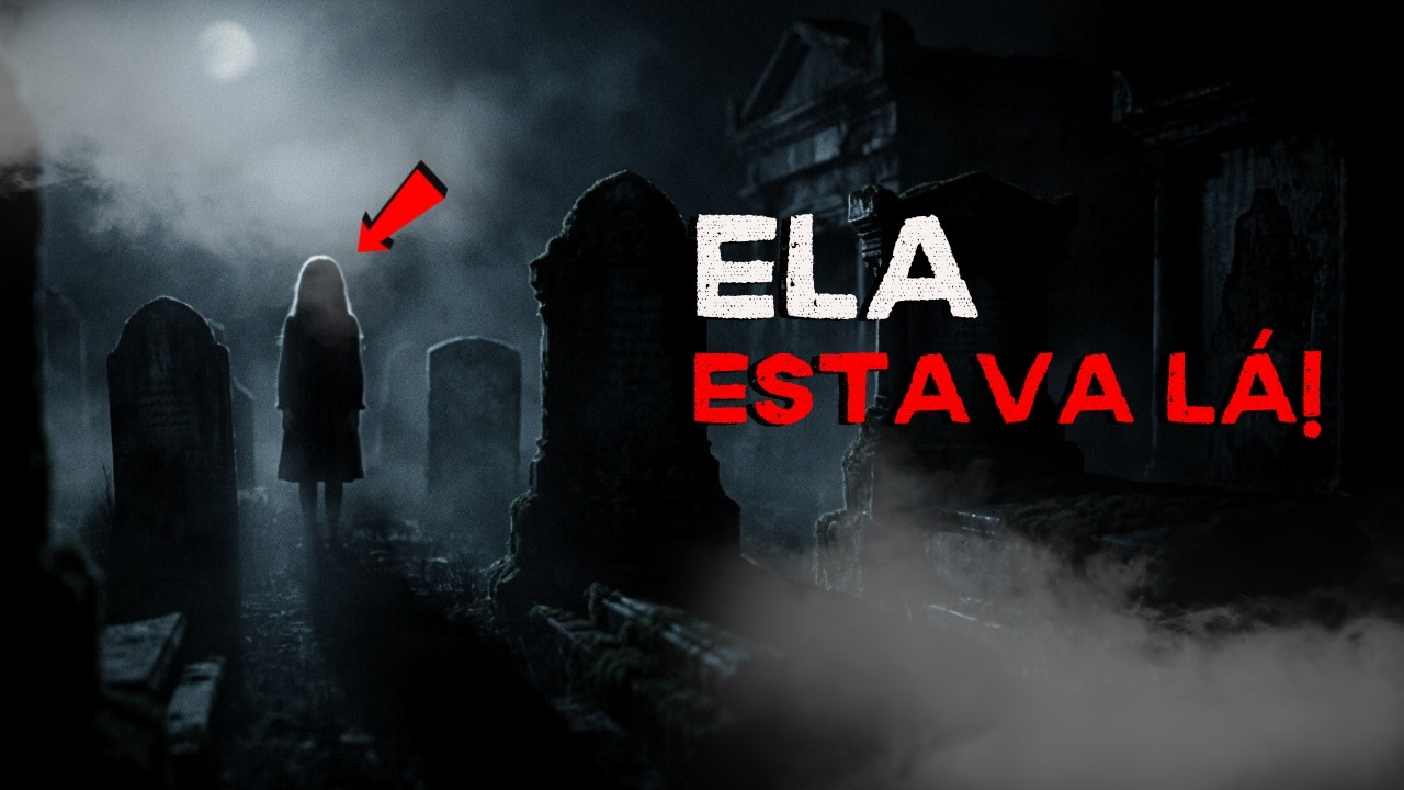 EU NÃO ESTAVA SOZINHO NO CEMITÉRIO!