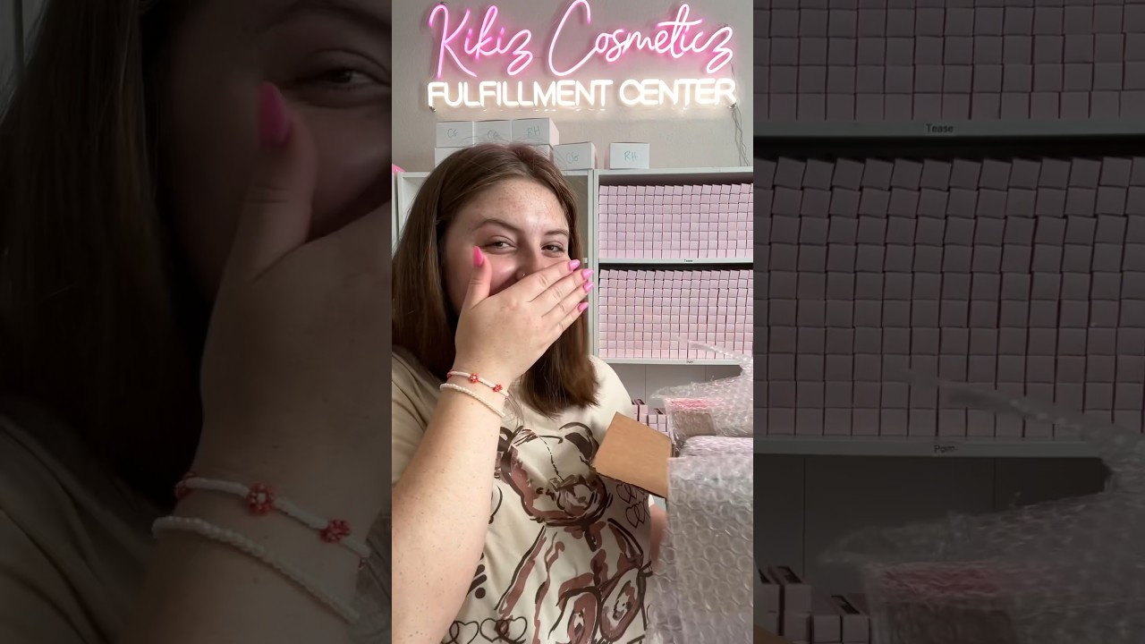 Sending my lip gloss to a COSMETICS LAB 😱👩&zwj;🔬🔬🥽🧫✅✨😭 #shortscreator #kikizcosmeticz