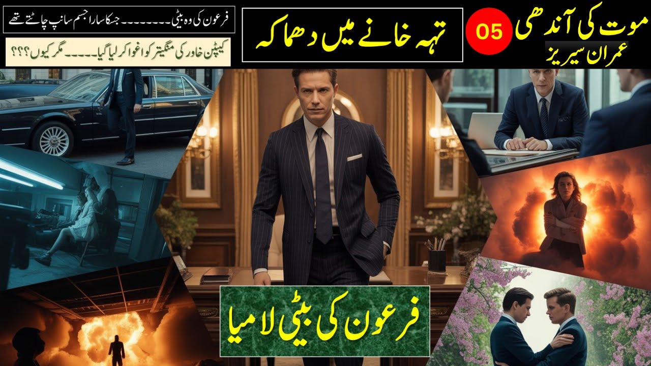 Maut Ki Aandhi # 05 | Imran Series Spy Thriller Story | Urdu Jasoosi Novel Explained