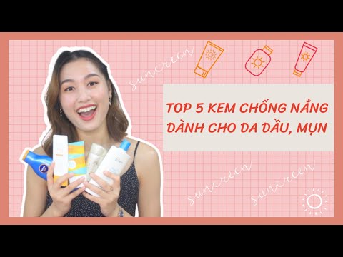 TOP 5 KEM CHỐNG NẮNG DÀNH CHO DA DẦU, MỤN, NHẠY CẢM | Bình Soo