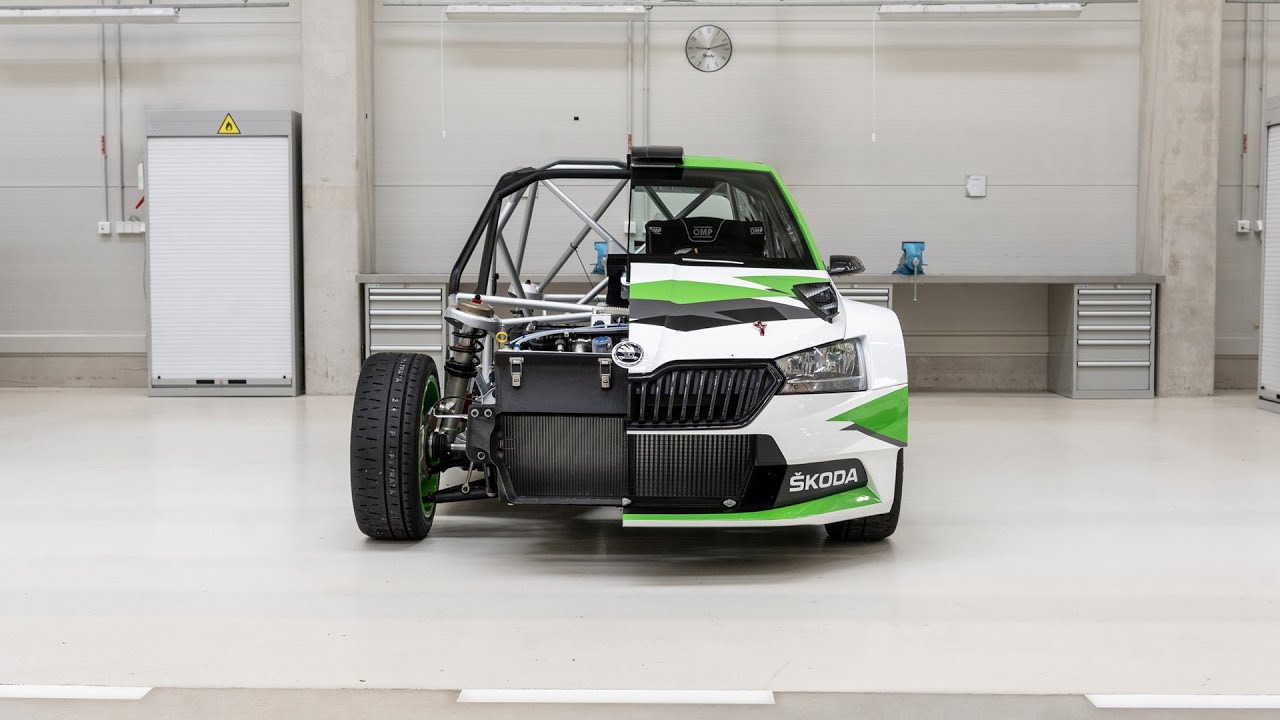 Skoda Fabia RS Rally2 (2023) | Erste Mitfahrt in Skodas neuem Rallye-Auto | mit Jonas Uhlig