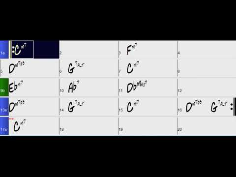 Blue Bossa C 100bpm