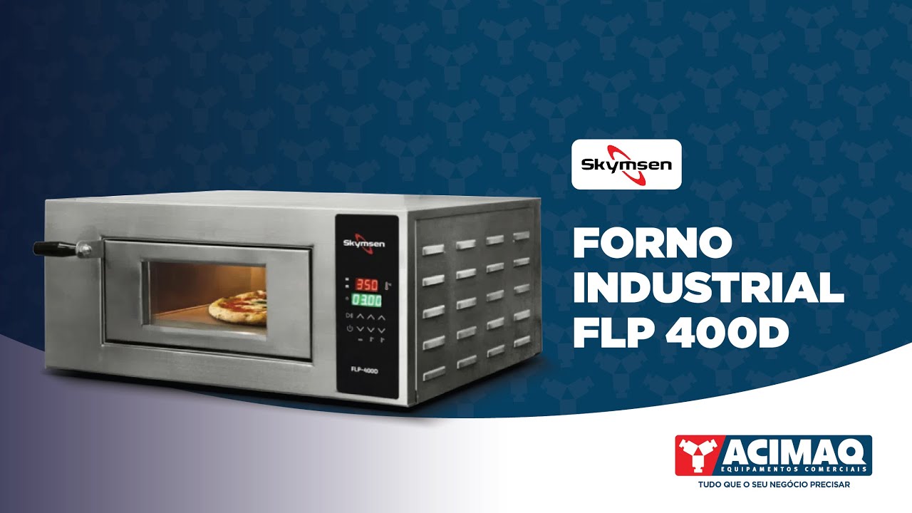Forno Lastro Flp-400a Analogico 3300W 15X40 Pizza 40Cm 220V
