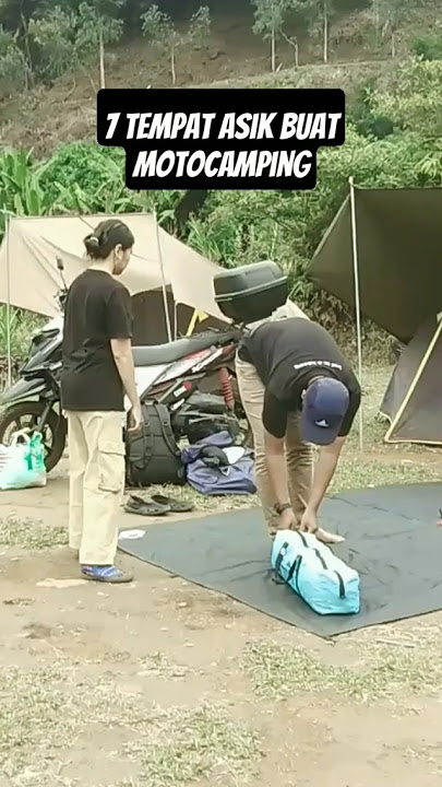 Recommended Motocamping & campervan places near Jakarta #camping #motocamping #motorcamping