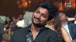 Nani Enjoys Alis Hilarious Comedy With Dsp Ramajogayya Sastry Siima Awards