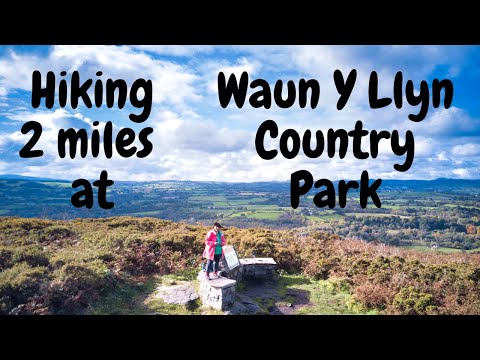 Hiking 2 Miles at Waun Y Llyn Country Park Wales