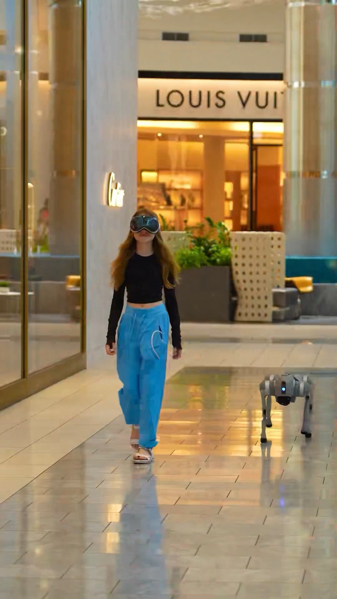 Nastya and virtual reality