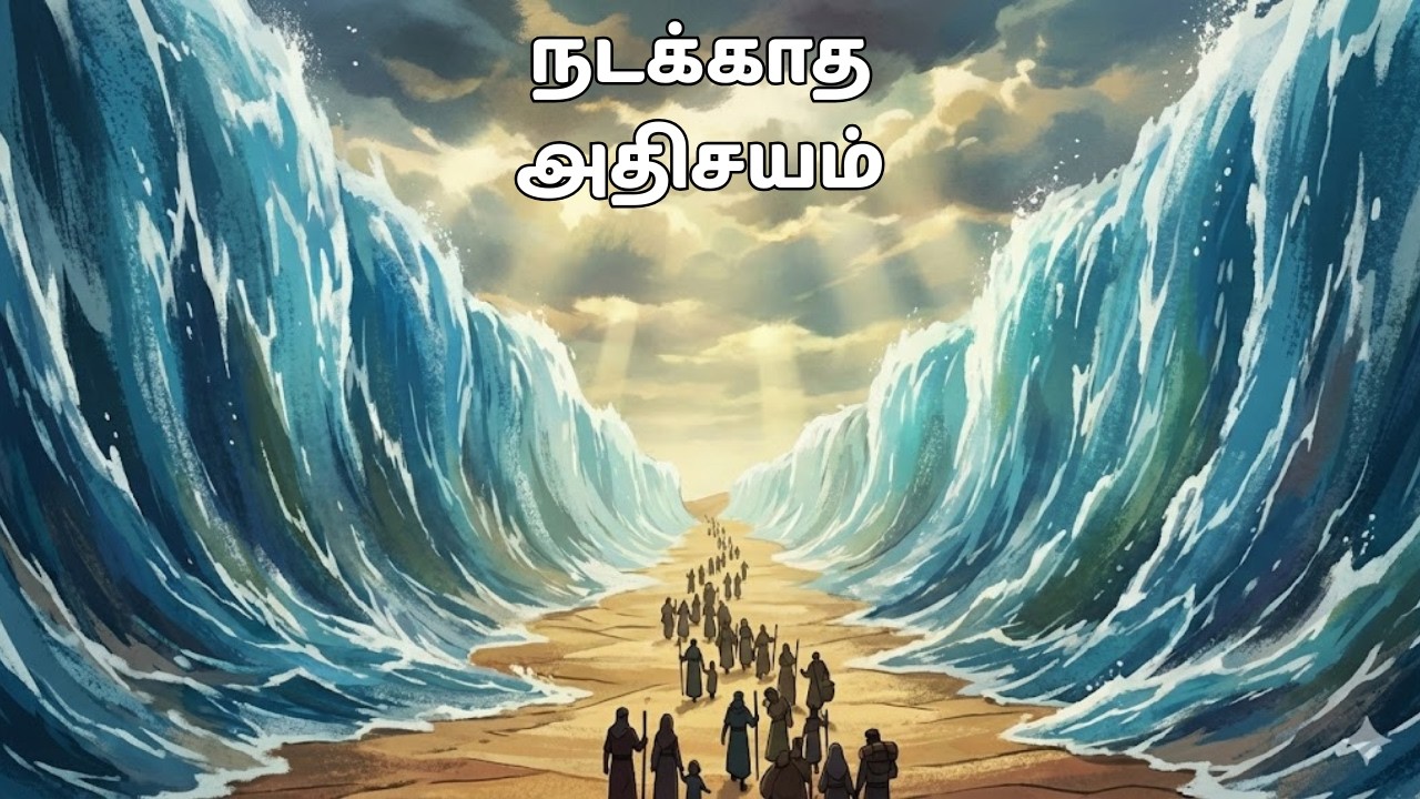 செங்கடல் இரண்டாக பிளந்த அந்த நொடி! | Red Sea
