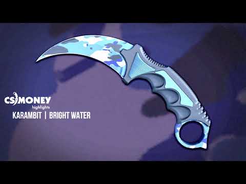 CS:GO | Karambit - Bright Water - YouTube