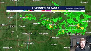 6:15 PM Radar Update (7/28/2026) #arwx #okwx #mowx