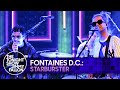 Fontaines dc starburster  the tonight show starring jimmy fallon