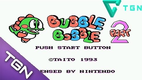 Gameplay Bubble Bobble 2 - NES - HD
