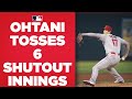 Shohei Ohtani tosses 6 shutout innings! (Then stays in the game as an outfielder!)