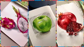 Fruits painting for beginners | how to paint fruits step by step | #shorts by Daily Dose of Entertainment 3 views 2 years ago 1 minute, 30 seconds