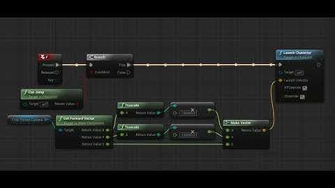 Unreal Engine; Week 3 (Dash BluePrint Issue)