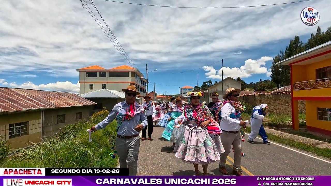 CARNAVALES UNICACHI 2026  -  BARRIO APACHETA 