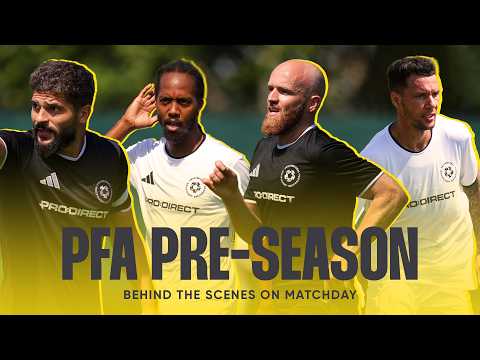 PFA MATCHDAY | Go behind-the-scenes on a match day with football's free agents 👀⚽️