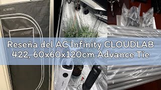 Reseña del AC Infinity CLOUDLAB 422, 60x60x120cm Advance Tienda de campaña de Cultivo más Gruesa de