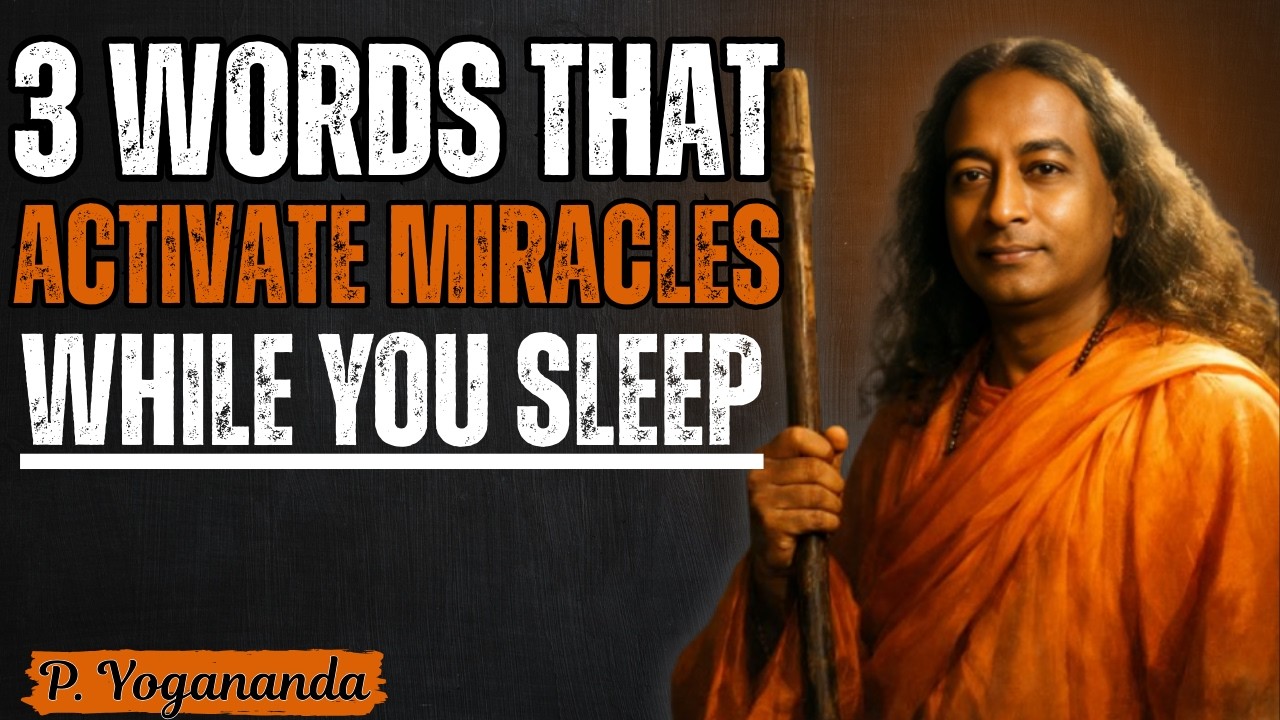 Say These 3 Words 11 Times Before Sleep, Miracles Begin Instantly | Paramahansa Yogananda