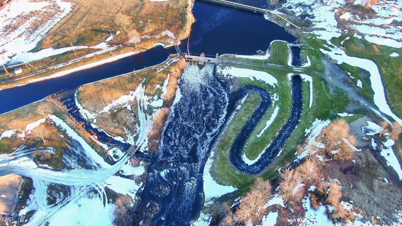 Purtse jõe kalapääs | Рыбопровод на реке Пуртсе | Fish ladder on the Purtse River
