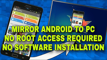 Android Mobile Screen Mirror Cast to Laptop PC | Opensource and No Root Access