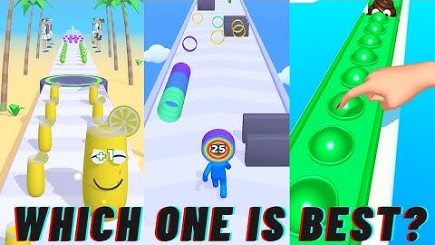 Satisfying Mobile Games|Juice Run|Pop Run|Car Race Master