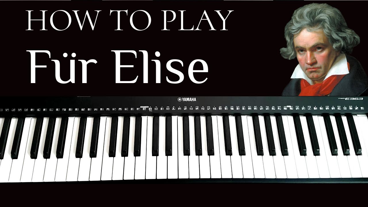 HOW TO PLAY Für Elise (Piano Tutorial Lesson by Lolav B.)