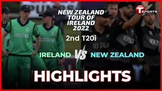 Highlights | Ireland vs New Zealand | 2nd T20 | T Sports