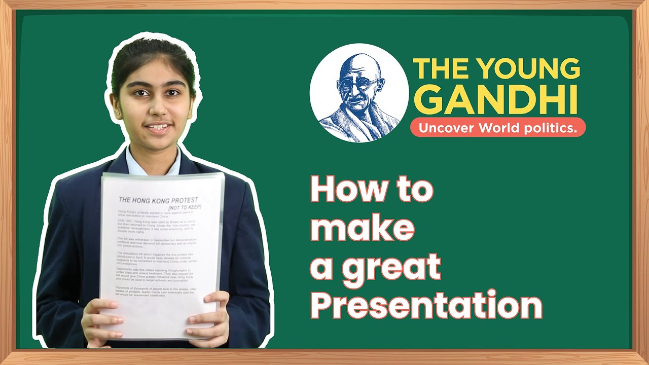 define presentation class 9