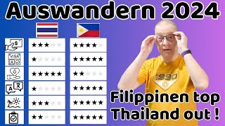 Ausgewandert - Vergleich zwischen Thailand und Philippinen