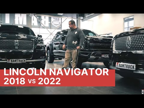 Обзор и сравнение Lincoln Navigator 2018 и 2022 года. Чем отличается новый Линкольн Навигатор?