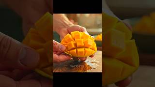 Perfect Mango Cutting 🍑🔪 | Satisfying &amp; Relaxing Food Prep#asmr #satisfying #shorts