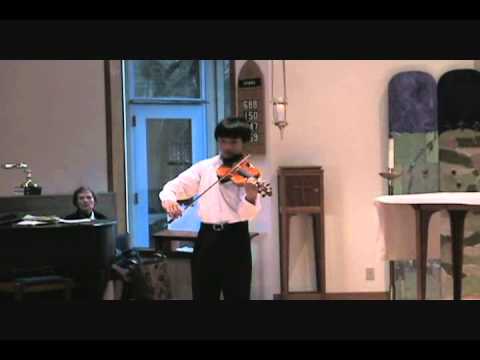 Jonathan Ho March 2011 violin concert