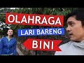 Memalukan saat olahraga lari bareng bini  donita adi