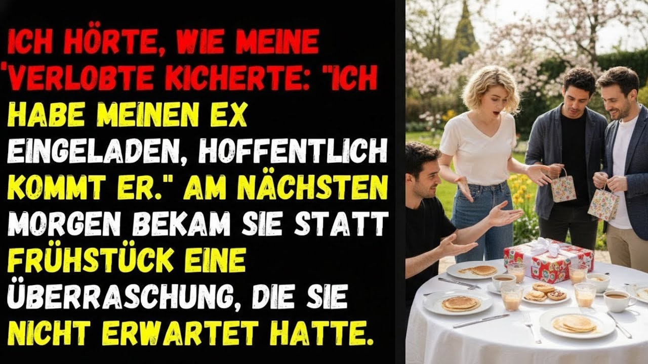 ⚡Ich hörte, wie meine Verlobte kicherte   Ich habe meinen Ex eingeladen, hoffentlich kommt er⚡