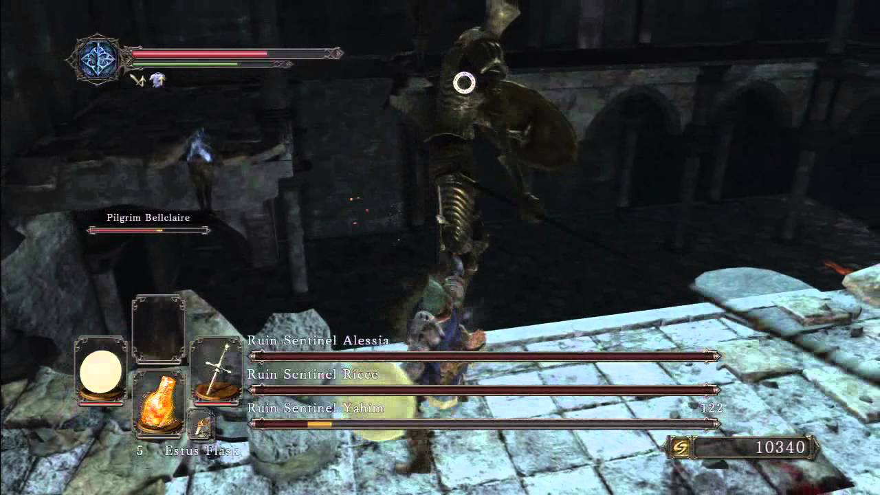 DS2: Ruin Sentinels (Boss Fight) - YouTube