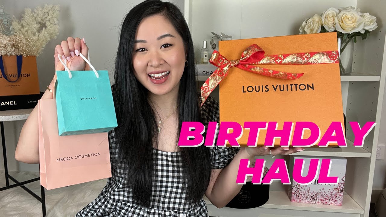 WHAT I GOT FOR MY BIRTHDAY 2022  LOUIS VUITTON, TIFFANY & CO
